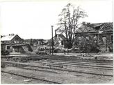 Nádraží rok 1945 