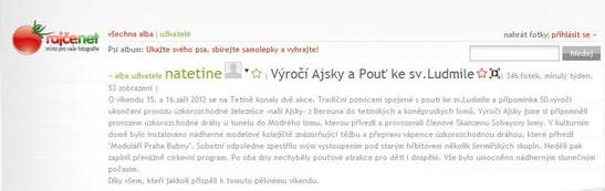 Naše účast na akci Tetín 2012