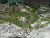 Archeologický průzkum - odkrytí kostry ještěra